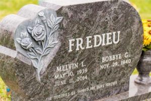 Custom headstones made and delivered in a 200 mile radius of shreveport, la