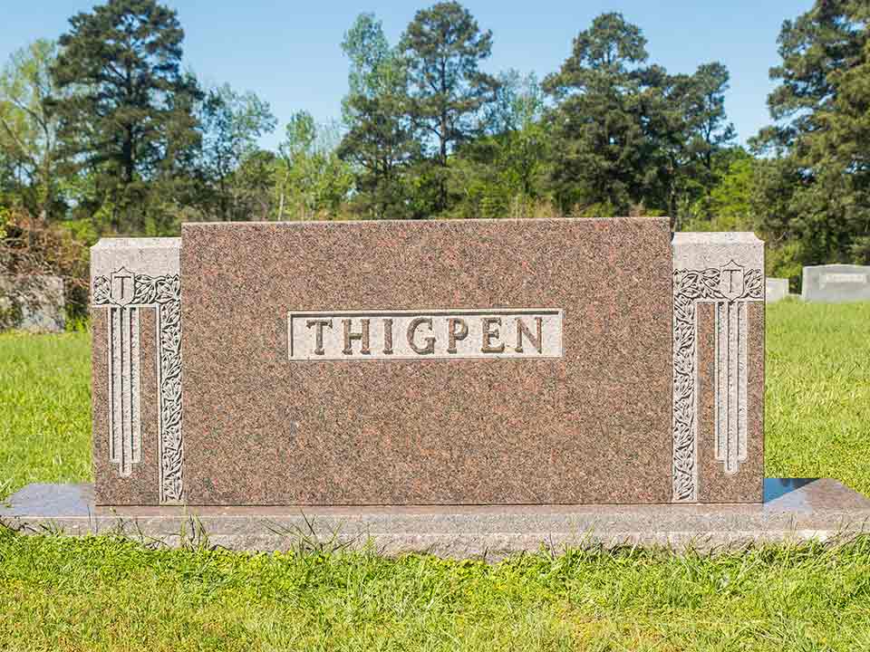 A granite monument from Central Monument